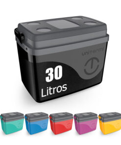 Caixa Térmica Cooler Com Alça 30 Litros Grande 45 Latas Unitermi