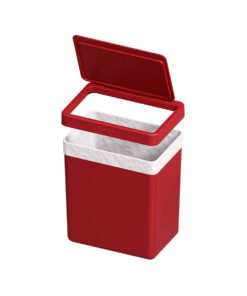 Lixeira de Pia Cozinha 2,5 Litros Single Coza