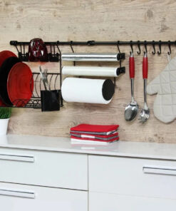 Escorredor Suspenso e Organizador Metaltru Kit Linha D