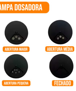 PORTA CONDIMENTO GIRATORIO 6 PTS