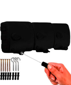 Varal de Parede Retrátil Automático Modular Maxweb