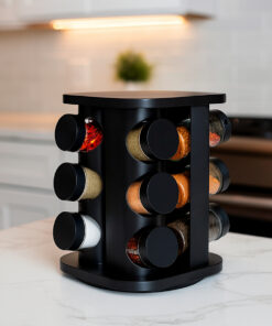 Porta Tempero Giratório Redondo 9 Potes