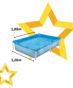 Tanque Piscina Infantil Quadrada 1000L Mor