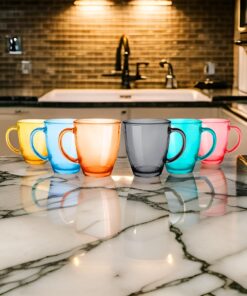 Jogo de Canecas Colorido