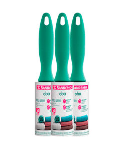 Kit de Rolo Adesivo Tira Pelo 3 Peças Sanremo