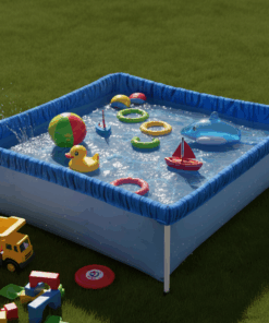 Tanque Balneário Piscina Infantil Quadrada 400 Litros Mor