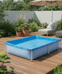 Tanque Piscina Infantil Quadrada 1000L Mor