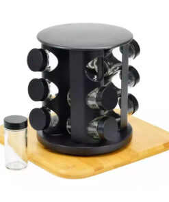 organizador, potes Porta Tempero Giratório Redondo 9 Potes