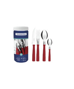 FAQUEIRO TRAMONTINA NEW KOLOR 24 peças