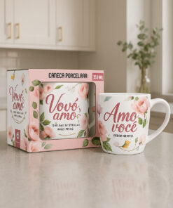 Caneca Porcelana urban 300Ml