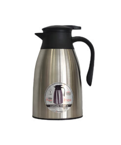 GARRAFA TERMICA EM INOX 1,0L PRETA