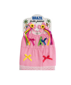 KIT JUNINO 3 PCS ROXO