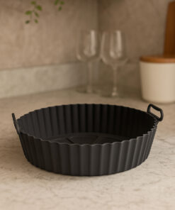 Forma Air Fryer Redonda Preta Belakaza