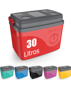 Caixa Térmica Cooler Com Alça 30 Litros Grande 45 Latas Unitermi