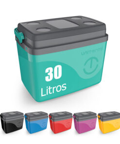 Caixa Térmica Cooler Com Alça 30 Litros Grande 45 Latas Unitermi