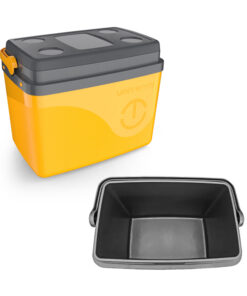 Caixa Térmica Cooler Com Alça 30 Litros Grande 45 Latas Unitermi