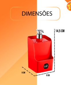 UZ Dispenser 500ml Detergente De Plástico