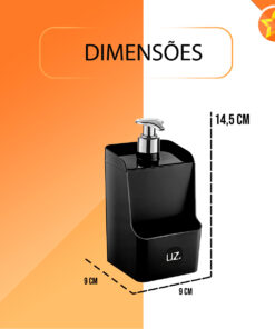 UZ Dispenser 500ml Detergente De Plástico