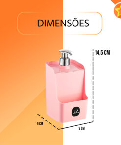 UZ Dispenser 500ml Detergente De Plástico