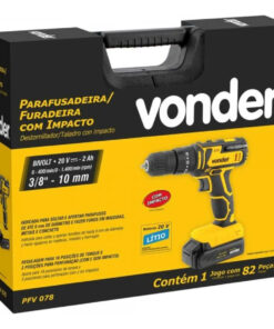 Paraf/Furad Bat 20V C/IMP Kit C/78PC