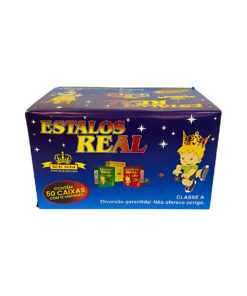Estalo de Salão Real Caixa com 50 UN Real Seda