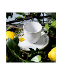 Conjunto Xicara com pires Chá Lemon 170ml Porto Brasil
