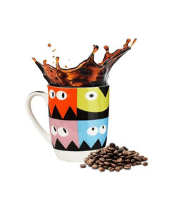 Caneca de Cerâmica Orchid Pac Man 400ml Wellmix