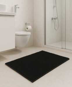 esteira capacho Tapete Microfibra Chenille 38x58cm