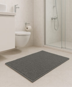 esteira capacho Tapete Microfibra Chenille 38x58cm