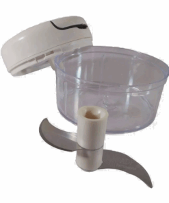 Mini Processador Manual Lâminas 200ml Feito em SIlicone Belakaza