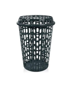 CESTO TELADO 60 LTS PRETO - PRIMEIRA MOAGEM ARQPLAST Preto