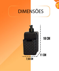 PORTA DETERGENTE E ESPONJA