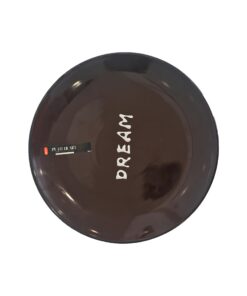 PRATO SOBREMESA CERAMICA SAGE VERMELHO 20CM