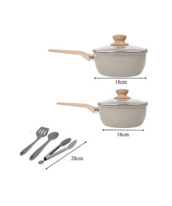 Jogo De Panelas Cerâmica Antiaderente 10 Peças Oster