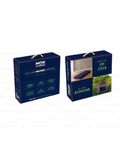 Colchão Inflável Solteiro Multiuso Com Inflador Embutido 100kg - Mor