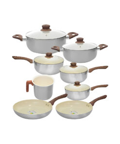 JG PANELAS 8 PCS NEW YORK -2.5MM-INDUCAO -AL080 Prata