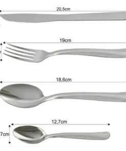 Jogo de Talheres Aço Inoxidável Búzios 24 Peças - Tramontina