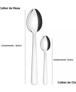 FAQUEIRO 24 PCS MALIBU - SORTIDOS DE ACO INOX TRAMONTINA