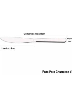 FAQUEIRO 24 PCS MALIBU - SORTIDOS DE ACO INOX TRAMONTINA