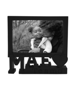 Porta-Retrato Decorativo com a Frase "MÃE TE AMO" SAZ