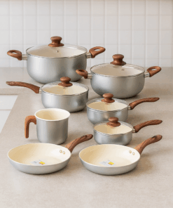 Jogo de Panelas 8 Peças New York Indução Casambiente