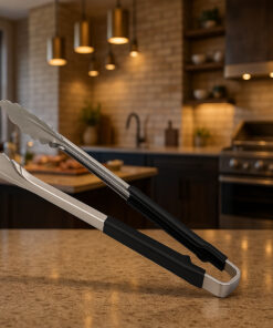 Kit Churrasco Tramontina com faca, garfo e pegador em inox