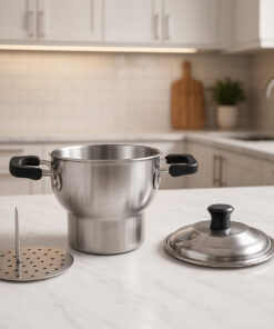 Cuscuzeira Individual REDAR 12 Cm Cor Inox