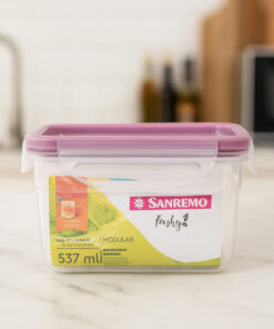 Pote Rosa com trava Sanremo 537ML-1