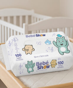Toalha Umedecida Bebê Show 100