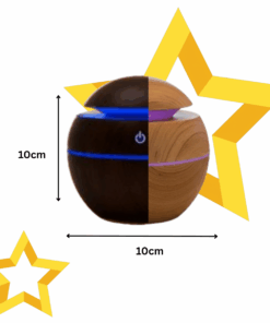 Umidificador Ultrassônico de Ar e Aromatizador com LED