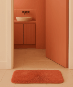 Tapete para Banheiro 40x58cm Antiderrapante Macio e Peludo