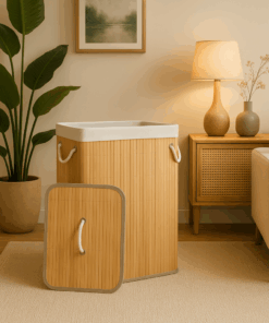 Cesto de Bambu Retangular