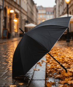 Guarda-Chuva Preto Clássico 110cm