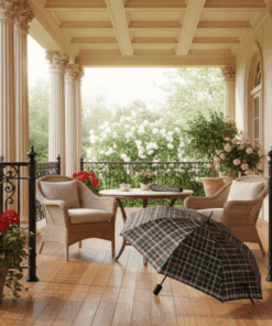 Guarda-Chuva Xadrez clássico 58CM